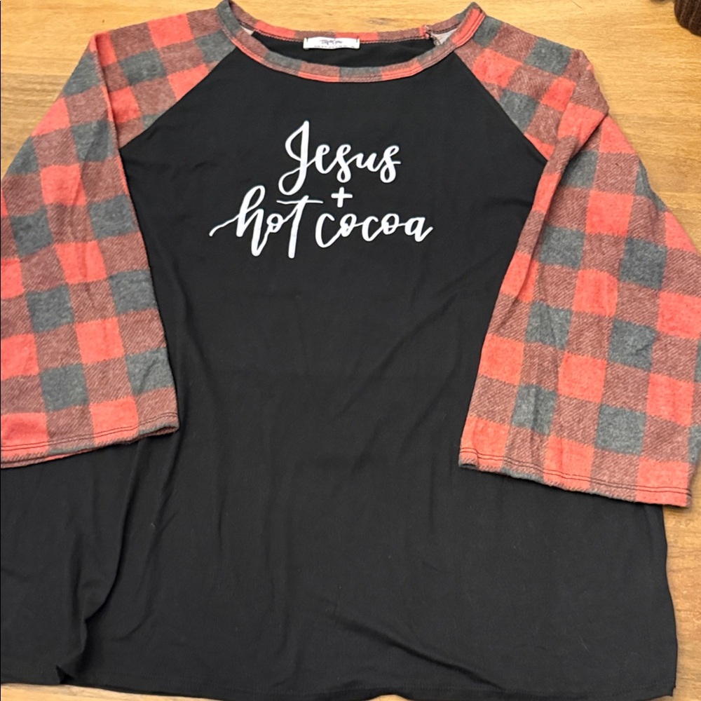 Elly and Grace XXL soft 3/4 sleeve top